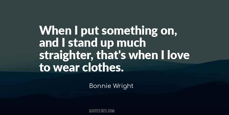 Bonnie Wright Quotes #933694