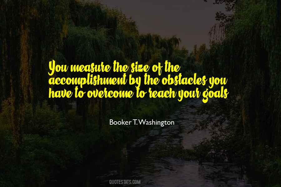 Booker T. Washington Quotes #1055558