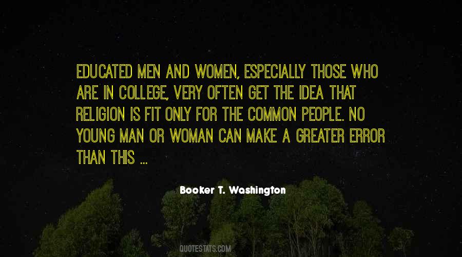 Booker T. Washington Quotes #108582