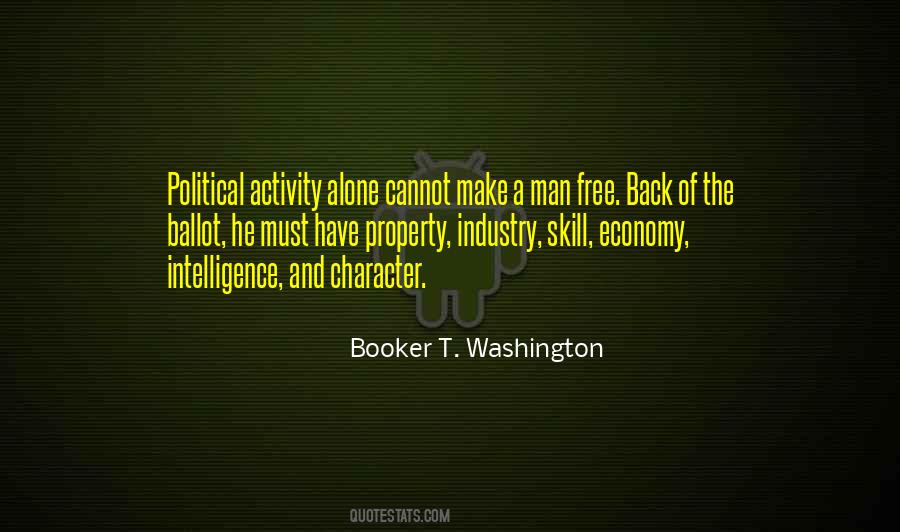 Booker T. Washington Quotes #1261828