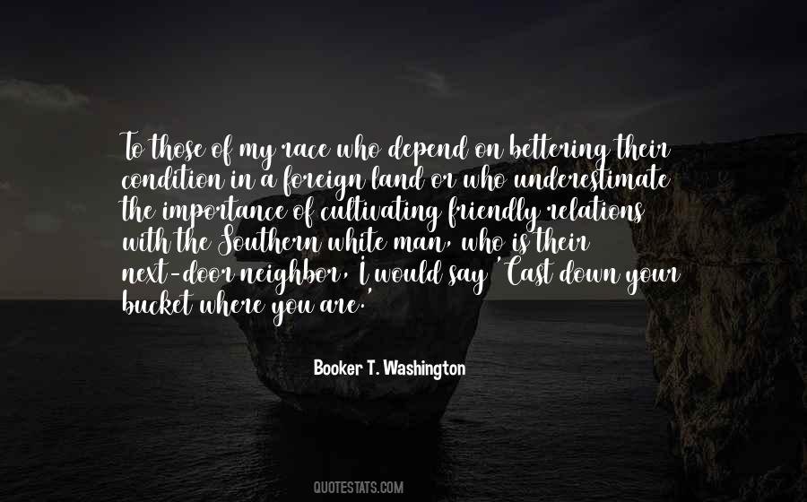 Booker T. Washington Quotes #1273363