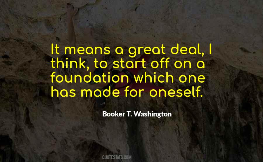 Booker T. Washington Quotes #1398924