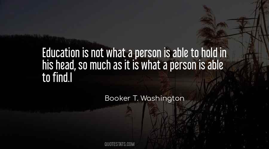 Booker T. Washington Quotes #424529