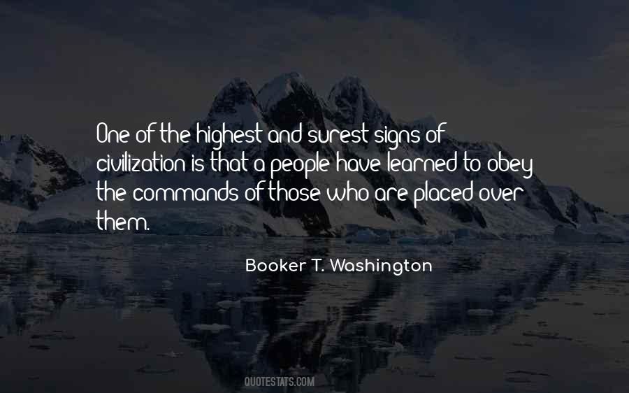 Booker T. Washington Quotes #476111