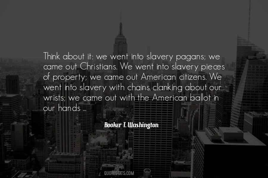 Booker T. Washington Quotes #504591