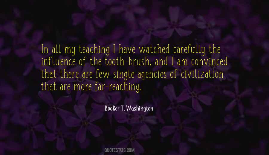 Booker T. Washington Quotes #655372