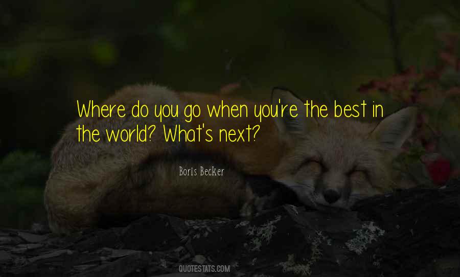 Boris Becker Quotes #47871