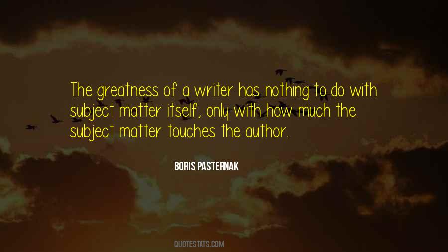 Boris Pasternak Quotes #1127390