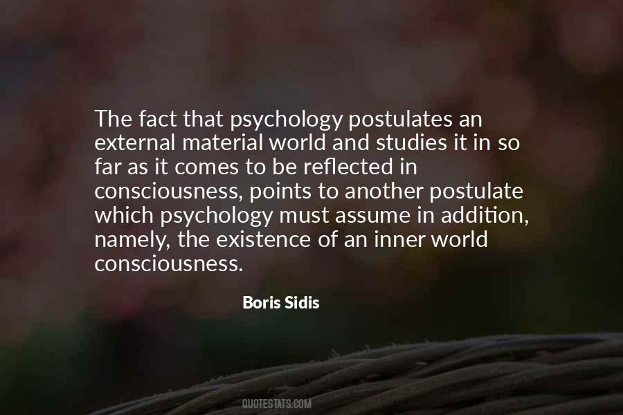 Boris Sidis Quotes #1189715