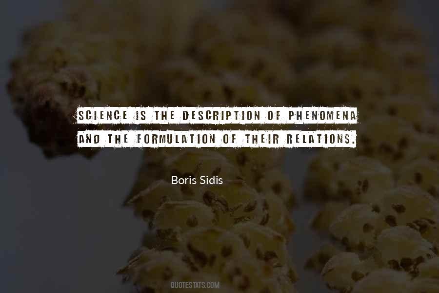 Boris Sidis Quotes #821743