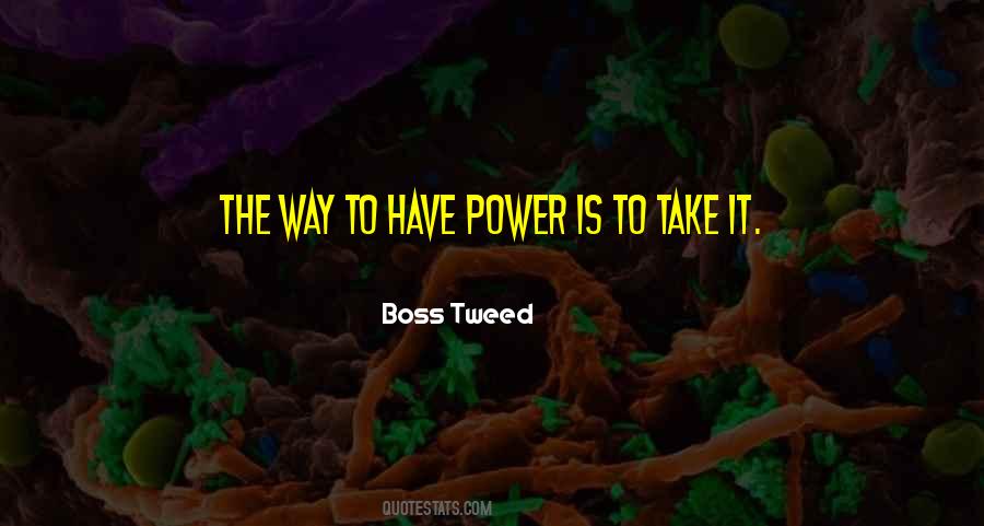 Boss Tweed Quotes #475538