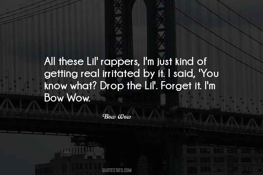 Bow Wow Quotes #1071839 Bow Wow Quotes #1071839