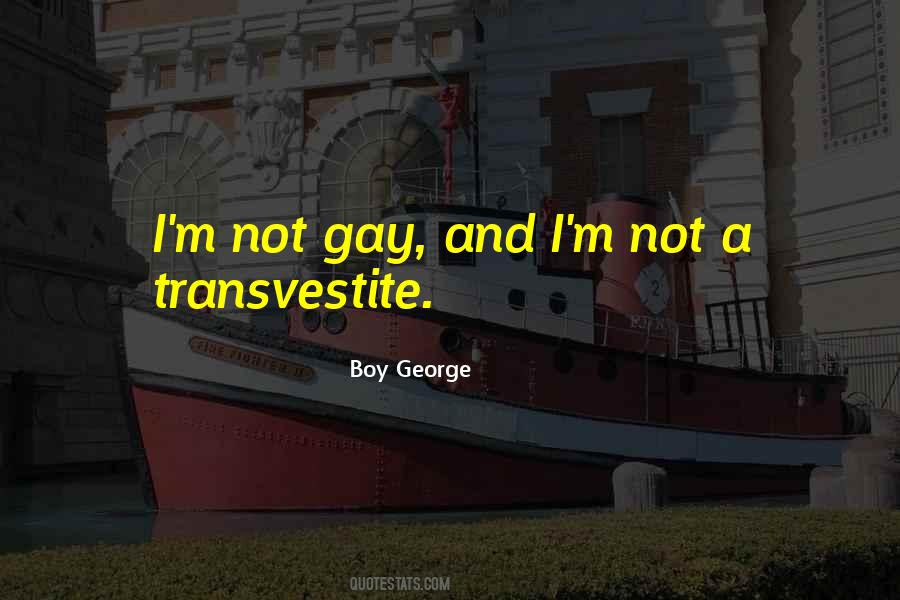 Boy George Quotes #800473