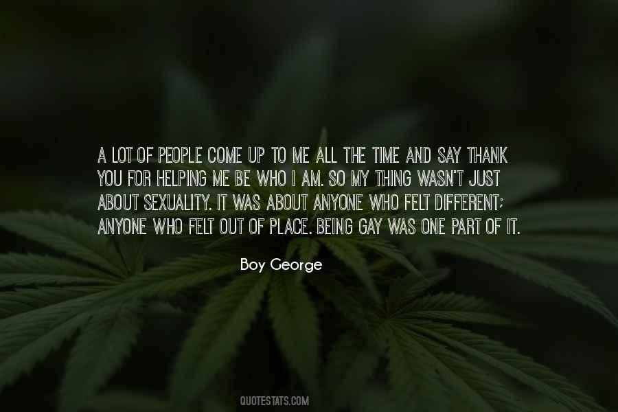 Boy George Quotes #867676