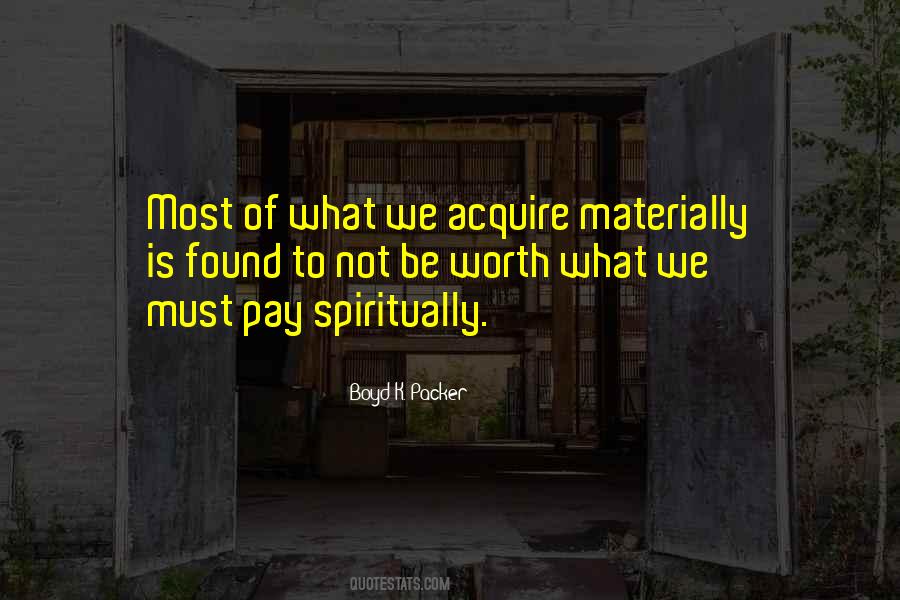 Boyd K. Packer Quotes #136039
