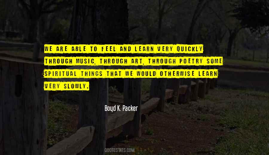 Boyd K. Packer Quotes #979211