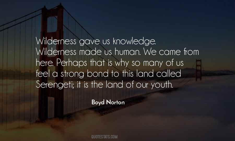 Boyd Norton Quotes #141270