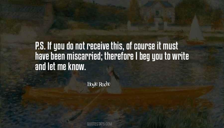 Boyle Roche Quotes #1003870
