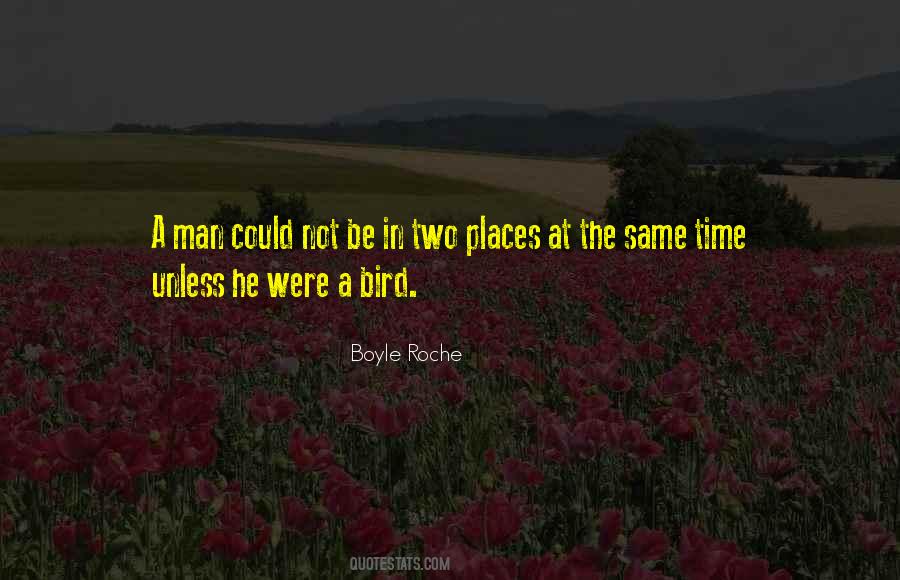 Boyle Roche Quotes #409349