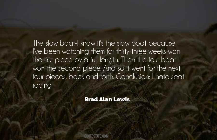 Brad Alan Lewis Quotes #569578