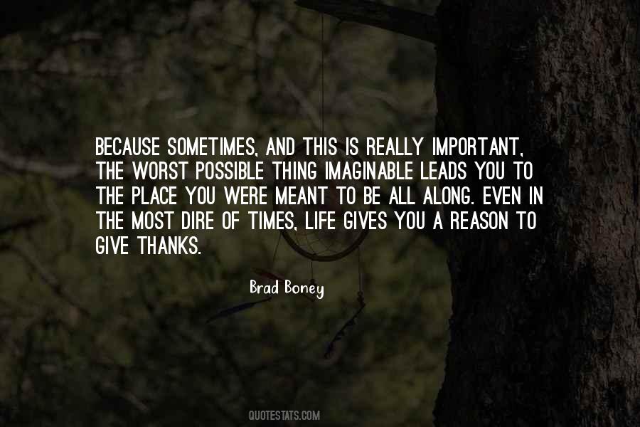 Brad Boney Quotes #1049789