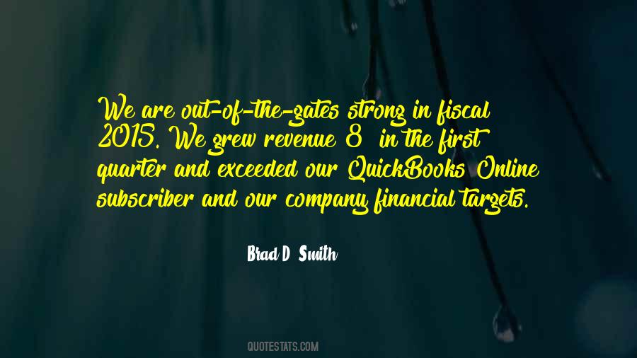 Brad D. Smith Quotes #110541