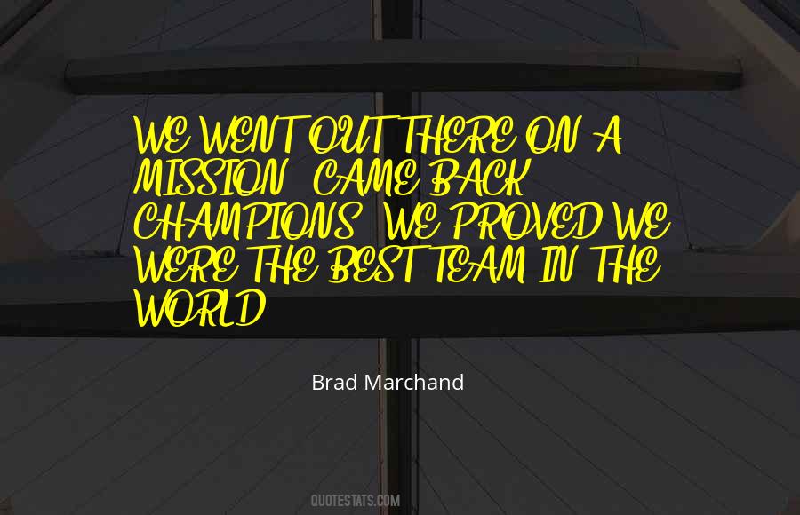 Brad Marchand Quotes #1213809