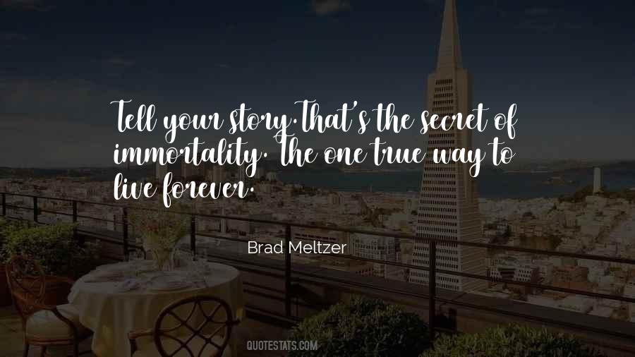 Brad Meltzer Quotes #846781