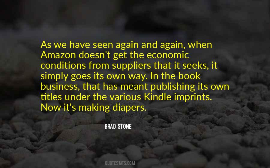 Brad Stone Quotes #1249280