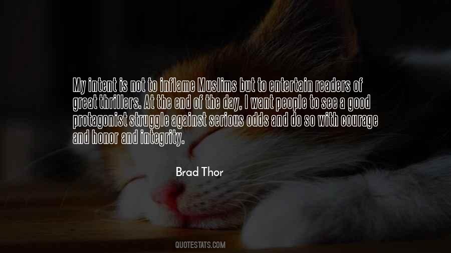 Brad Thor Quotes #406250 Brad Thor Quotes #406250
