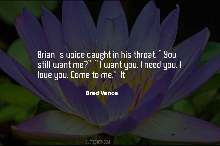 Brad Vance Quotes #910106