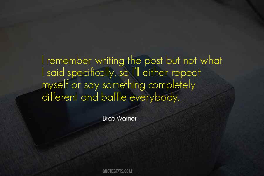 Brad Warner Quotes #1811671