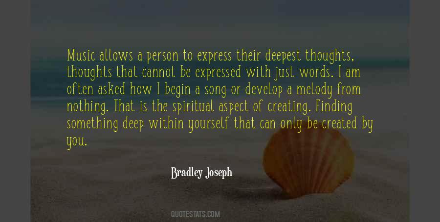 Bradley Joseph Quotes #180925