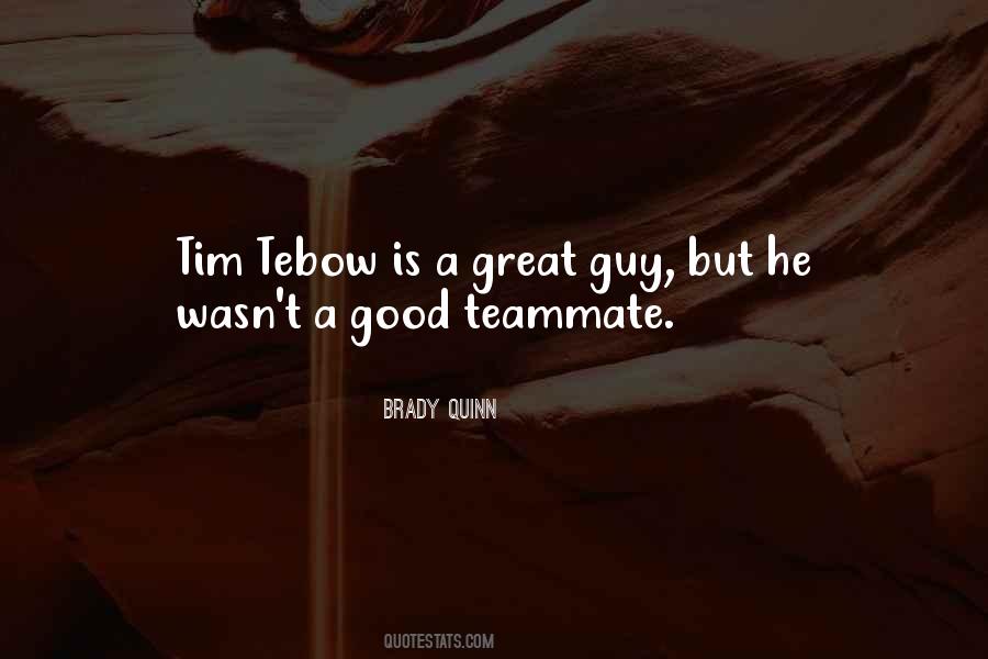 Brady Quinn Quotes #1798420