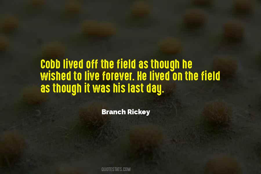 Branch Rickey Quotes #1193819