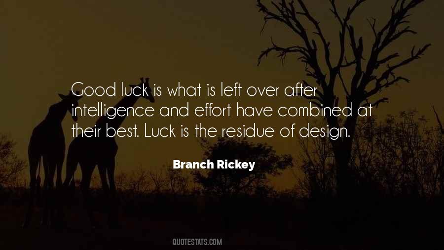Branch Rickey Quotes #158868