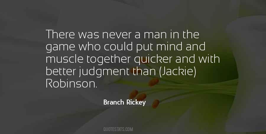 Branch Rickey Quotes #1647252