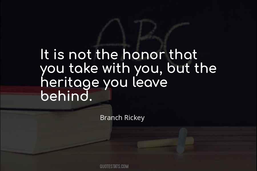 Branch Rickey Quotes #1691904