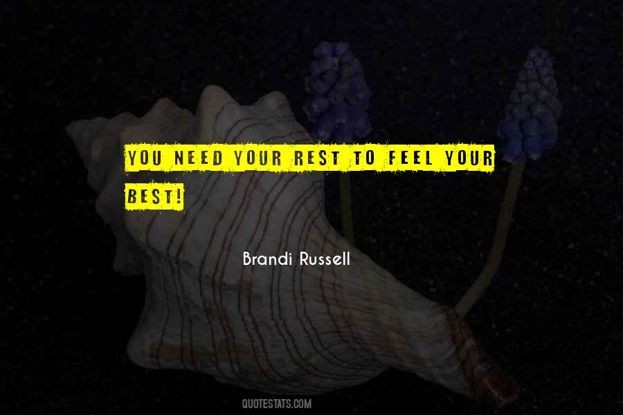 Brandi Russell Quotes #45247
