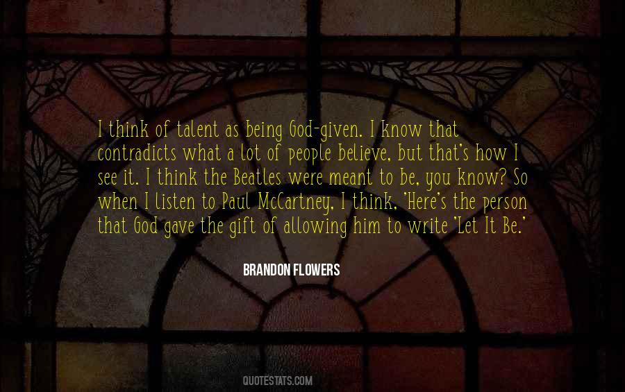 Brandon Flowers Quotes #1359689