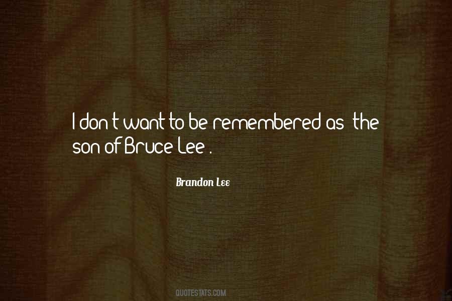 Brandon Lee Quotes #1765312 Brandon Lee Quotes #1765312