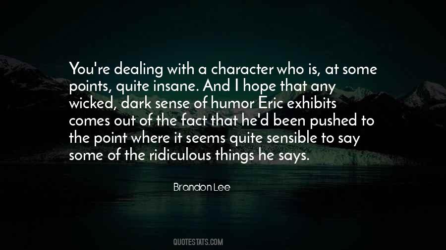 Brandon Lee Quotes #293184