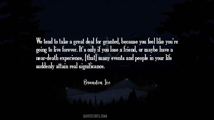 Brandon Lee Quotes #630080 Brandon Lee Quotes #630080