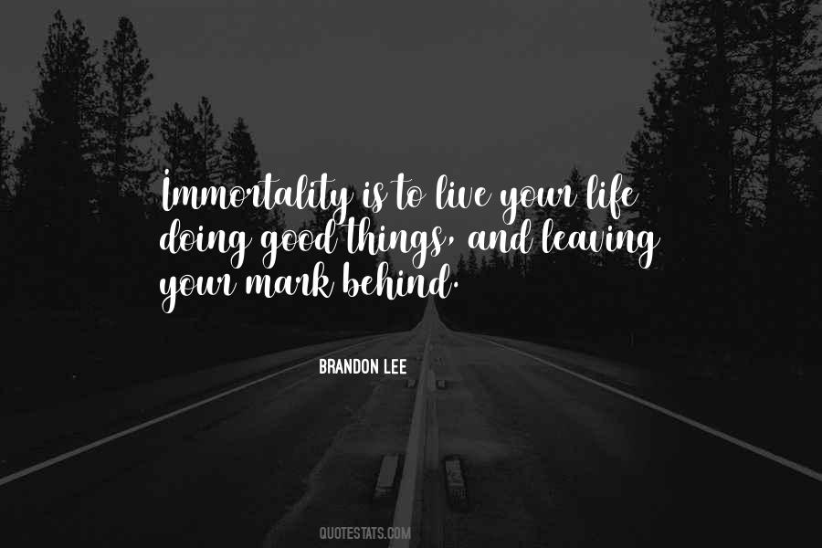 Brandon Lee Quotes #967262