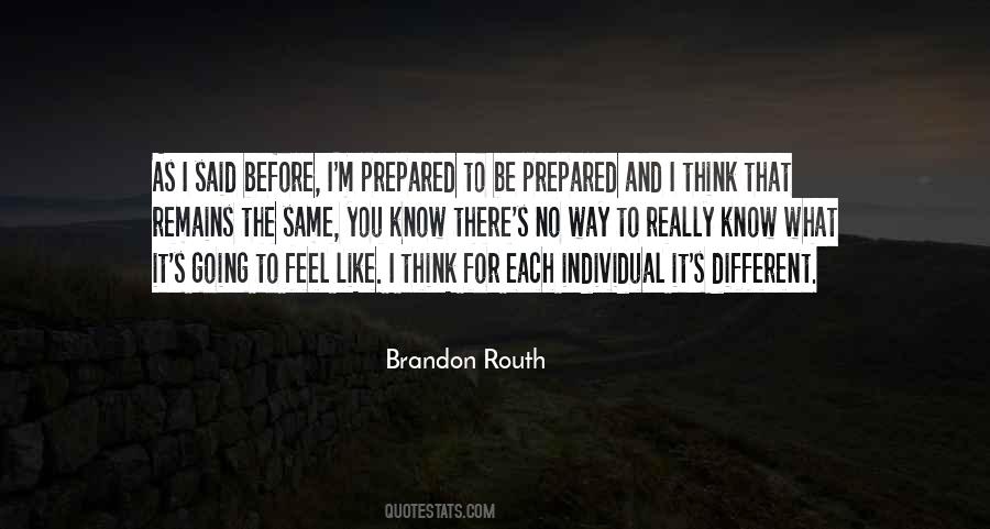 Brandon Routh Quotes #465229