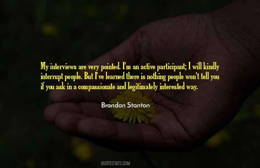 Brandon Stanton Quotes #559107