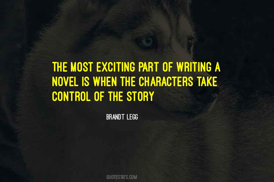Brandt Legg Quotes #377264