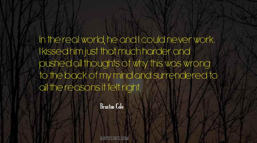 Braxton Cole Quotes #1316532 Braxton Cole Quotes #1316532