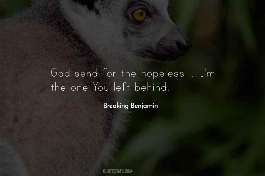 Breaking Benjamin Quotes #957165