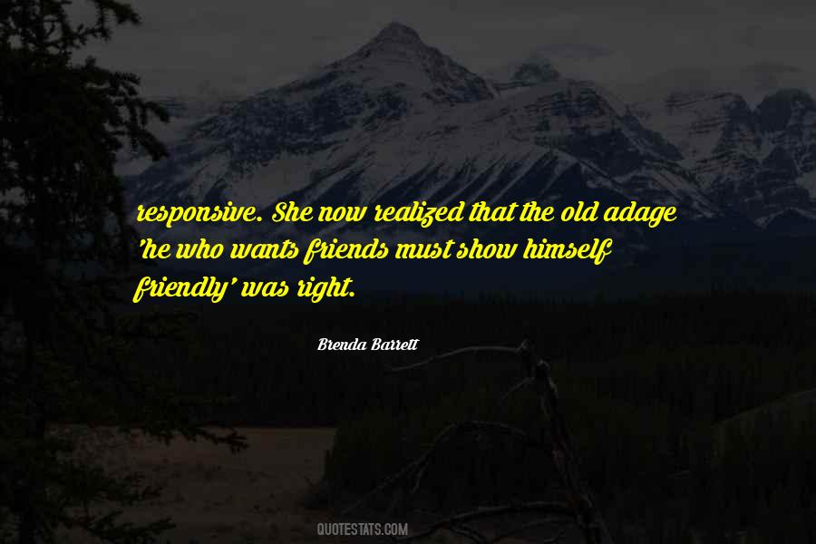 Brenda Barrett Quotes #1651789